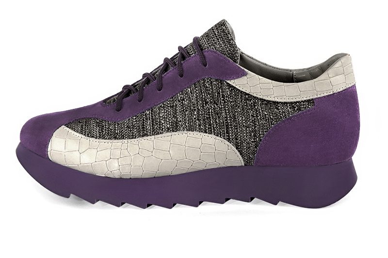 basket femme violette